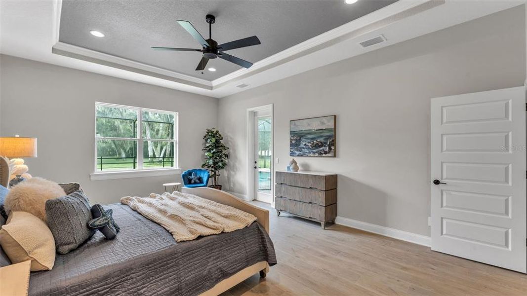 Furnished interior view inside a new home in , Lakeland (Image 7).