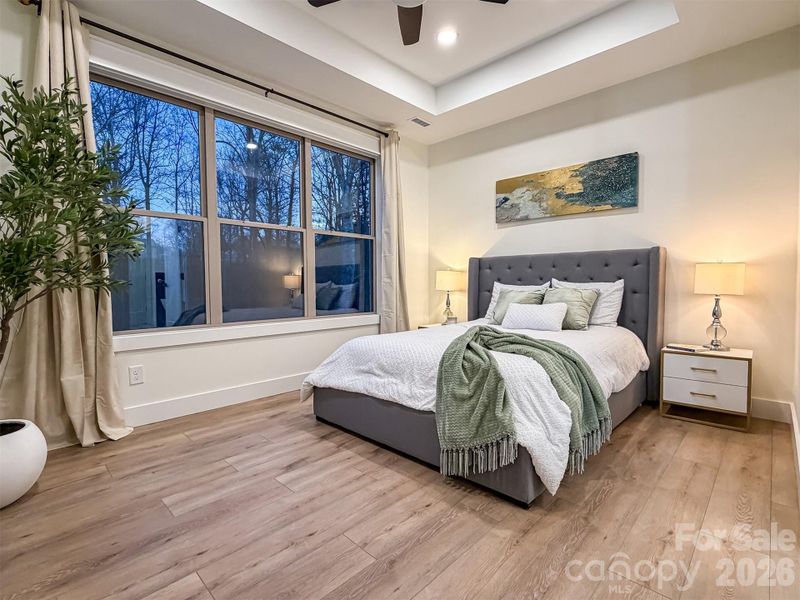 Furnished interior view inside a new home in , Newton (Image 11).