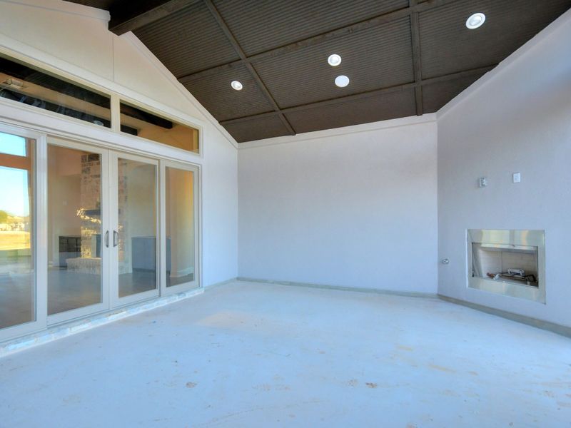 Image 189 representing the Santa Barbara II by Giddens Homes in Scofield Farms Estates, Georgetown, TX.