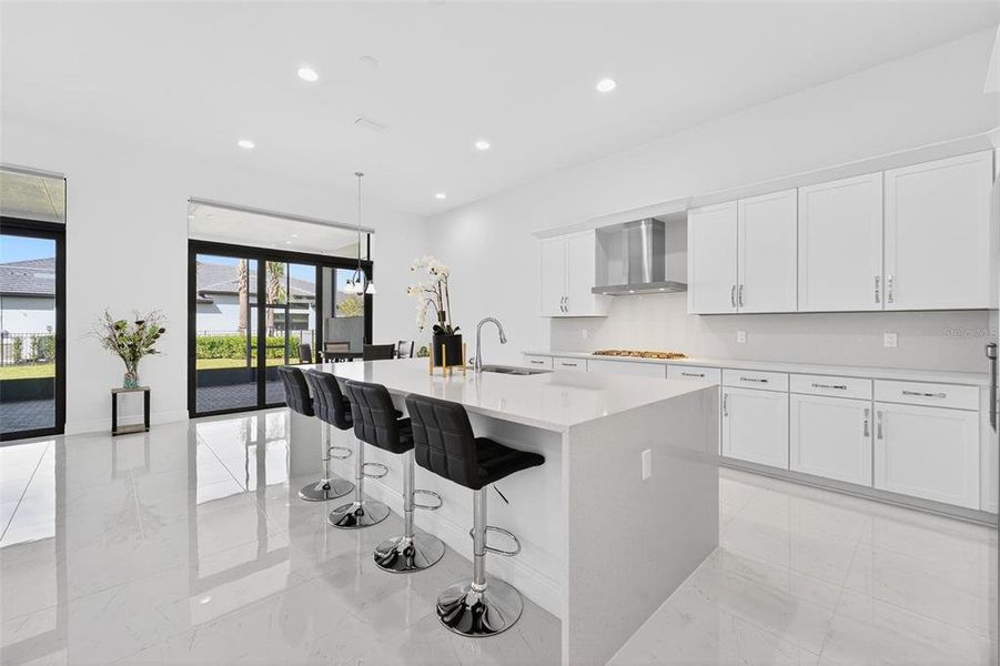 Furnished interior view inside a new home in , Sarasota (Image 11).