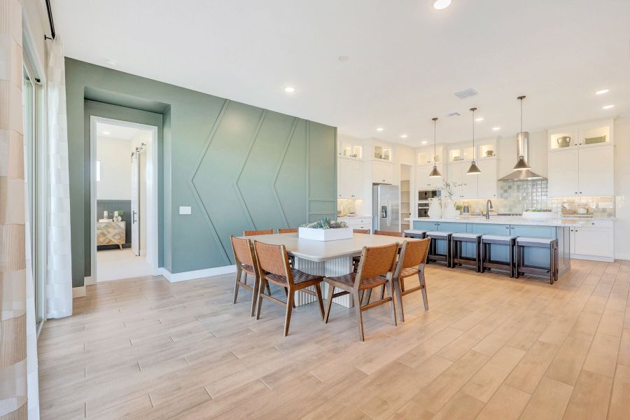 Representative furnished interior of a home built from the Garnet by Mattamy Homes in Las Ventanas, Goodyear (Image 20).
