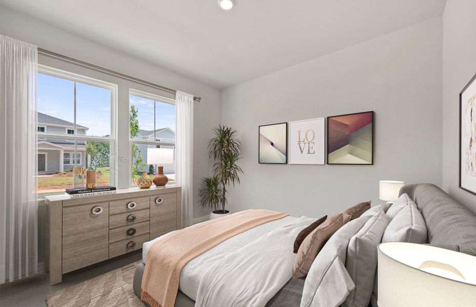 Representative furnished interior of a home built from the Ibis by Centex in Ember, Jasper (Image 7).