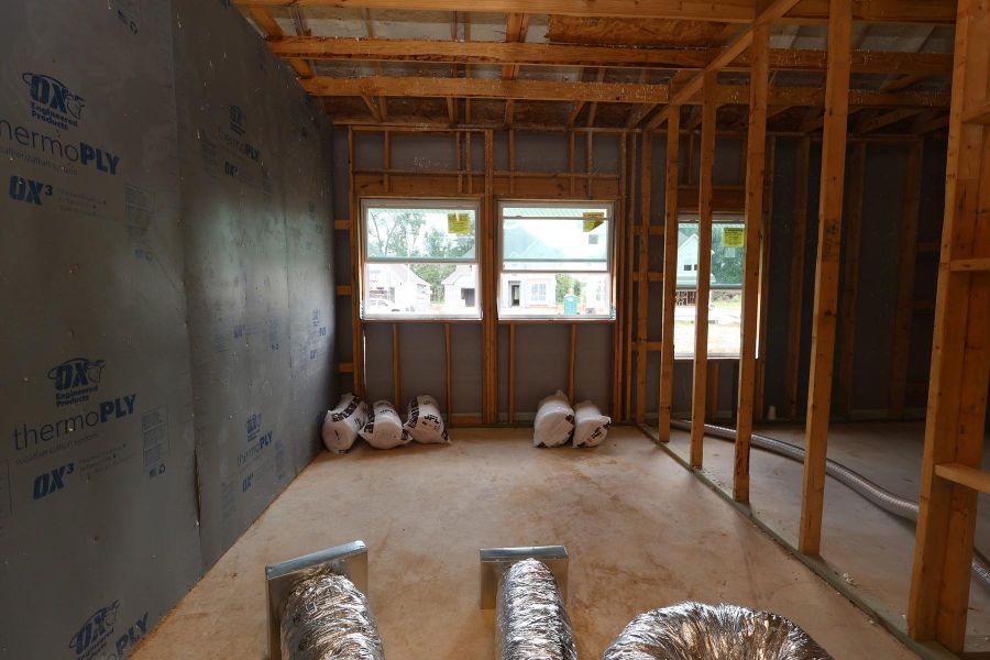 In-progress construction of a new home in Grand Central Park - Ascent Collection, Conroe, TX (Image 5).