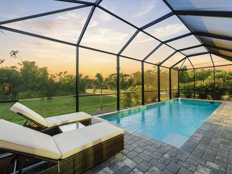 Exterior details and patio area of a home in , Rotonda West (Image 4).