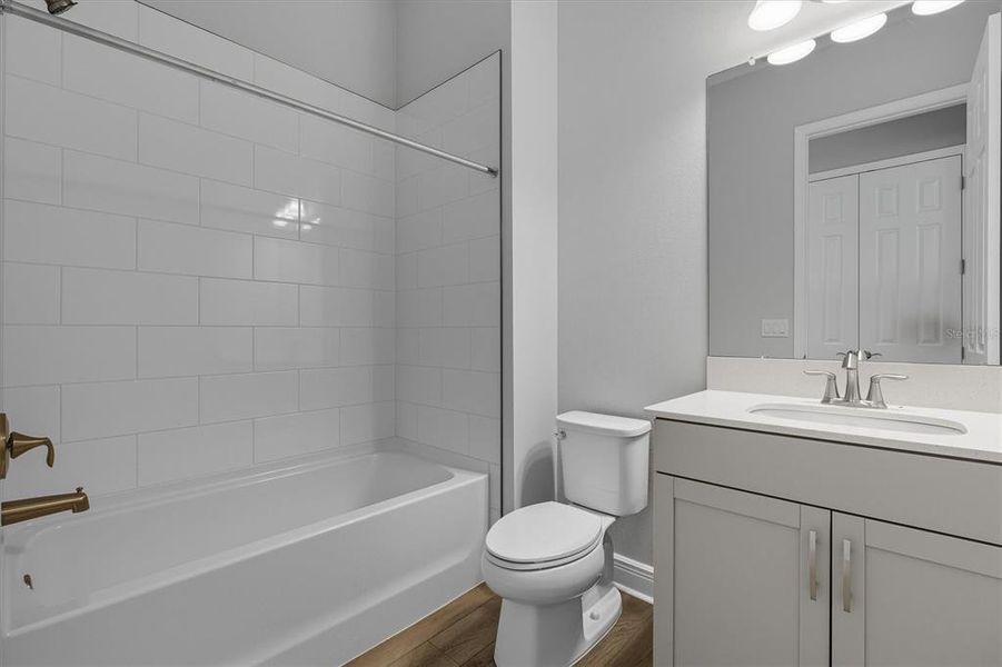 Furnished interior view inside a new home in Mirada, San Antonio (Image 5).