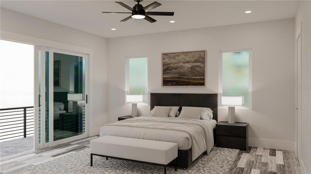 Furnished interior view inside a new home in , Englewood (Image 3).