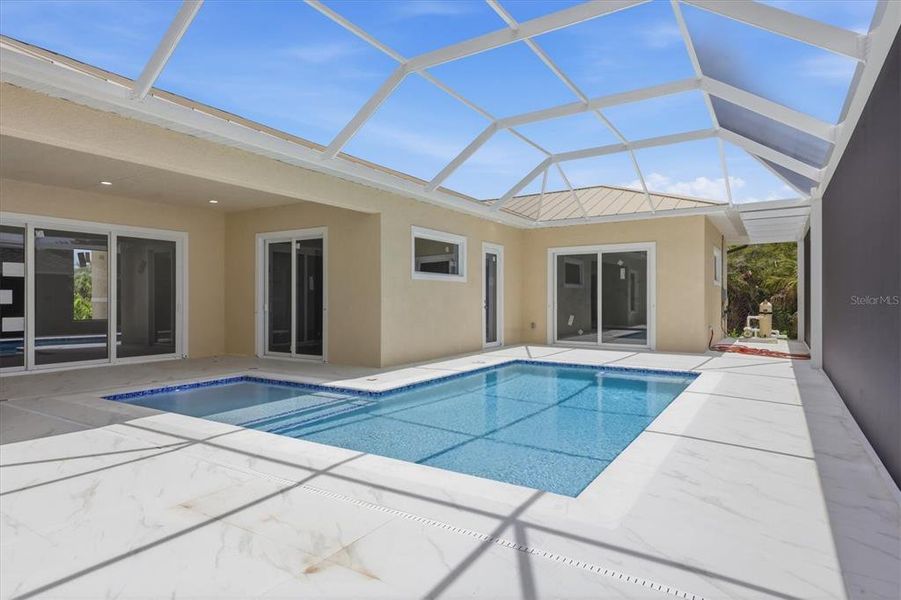 Exterior details and patio area of a home in , Port Charlotte (Image 7). Exterior details and patio area of a home in , Port Charlotte (Image 7).
