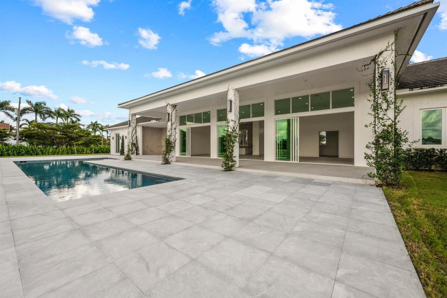 Exterior details and patio area of a home in , Wellington (Image 2).