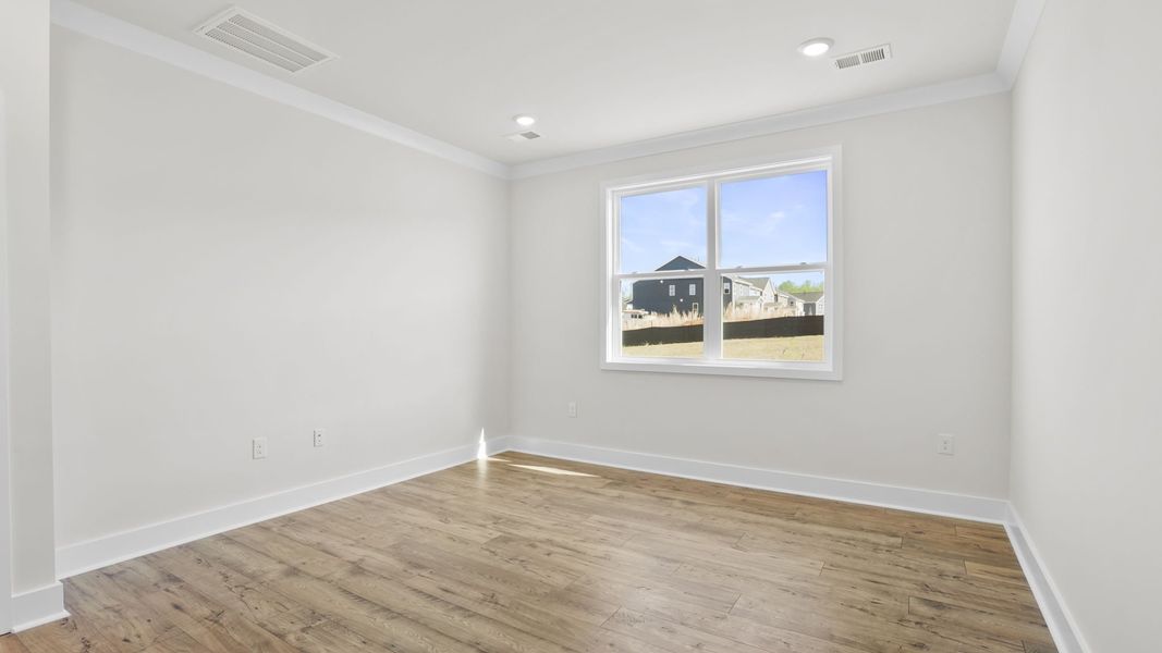 Spacious, unfurnished interior of a new home in Adams Glen, Greenville (Image 28). Spacious, unfurnished interior of a new home in Adams Glen, Greenville (Image 28).