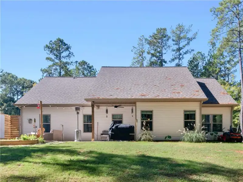 Exterior details and patio area of a home in , Monticello (Image 22).