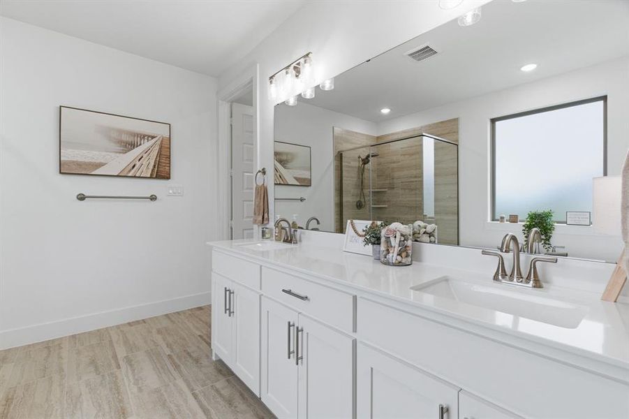 Furnished interior view inside a new home in Gatlin Ranch, Springtown (Image 30).