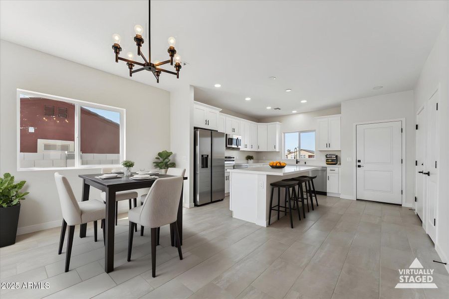 Eat-in Dining Staged Eat-in Dining Staged