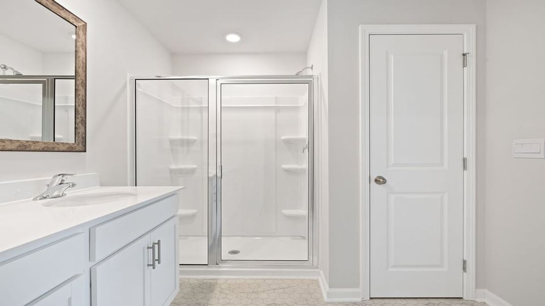 Furnished interior view inside a new home in Lightwood Cottages, Moore (Image 11).