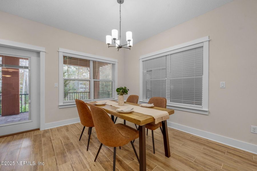 Furnished interior view inside a new home in , Jacksonville (Image 17).
