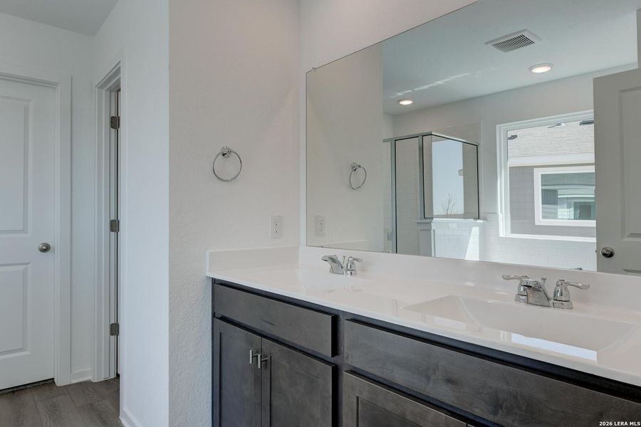 Furnished interior view inside a new home in Hennersby Hollow, San Antonio (Image 10).