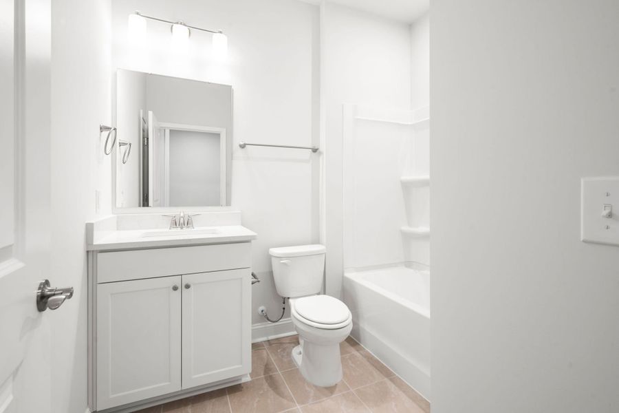 Furnished interior view inside a new home in Midpoint at New Riverside, Bluffton (Image 9).