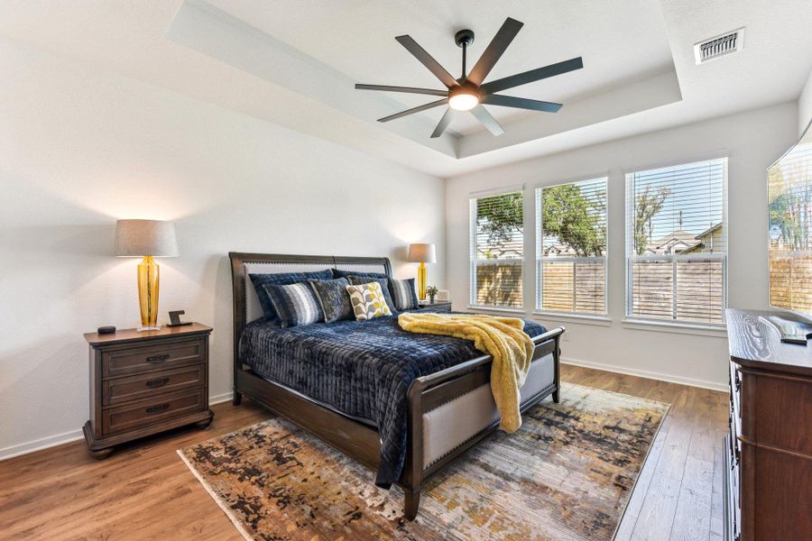 Furnished interior view inside a new home in Highland Village, Georgetown (Image 29).