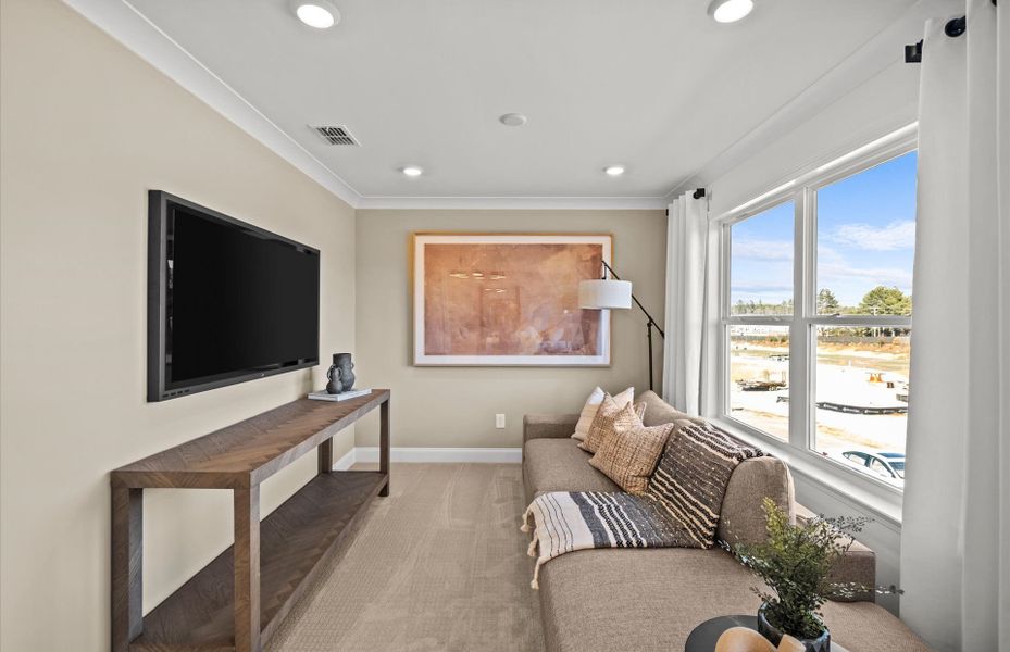 Representative furnished interior of a home built from the Continental by Pulte Homes in Elmbrook, Matthews (Image 11).