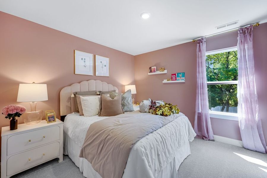Furnished interior view inside a new home in Eagle Trace, Wendell (Image 34).