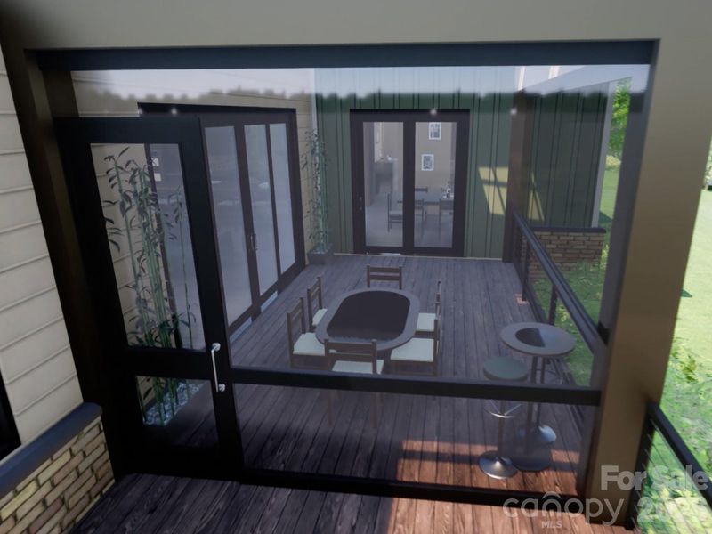 Exterior details and patio area of a home in , Clover (Image 3). Exterior details and patio area of a home in , Clover (Image 3).