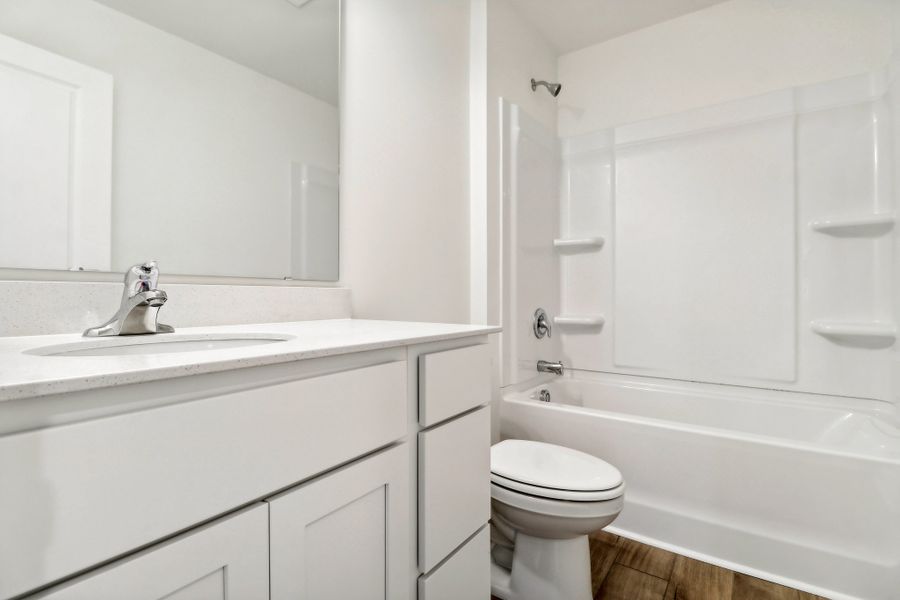 Representative furnished interior of a home built from the Helen by Great Southern Homes in Hazelwood, Boiling Springs (Image 35).