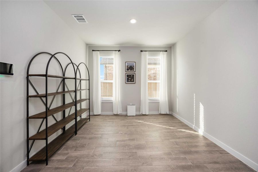 Formal dining room off kitchen. Formal dining room off kitchen.