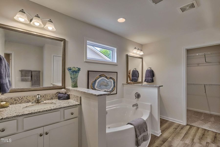 Owners Suite Bathroom | Stock Photo