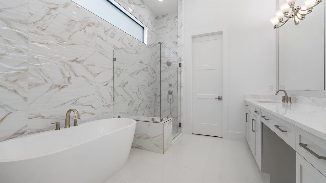 Furnished interior view inside a new home in Artistry Palm Beach, Palm Beach Gardens (Image 14).