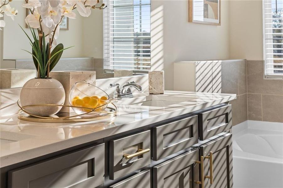 Close-up of interior finishes inside a home in Clark Farms, Flowery Branch (Image 20).