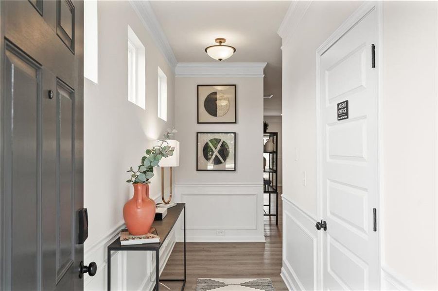 Furnished interior view inside a new home in Jameson Towns, Villa Rica (Image 3).