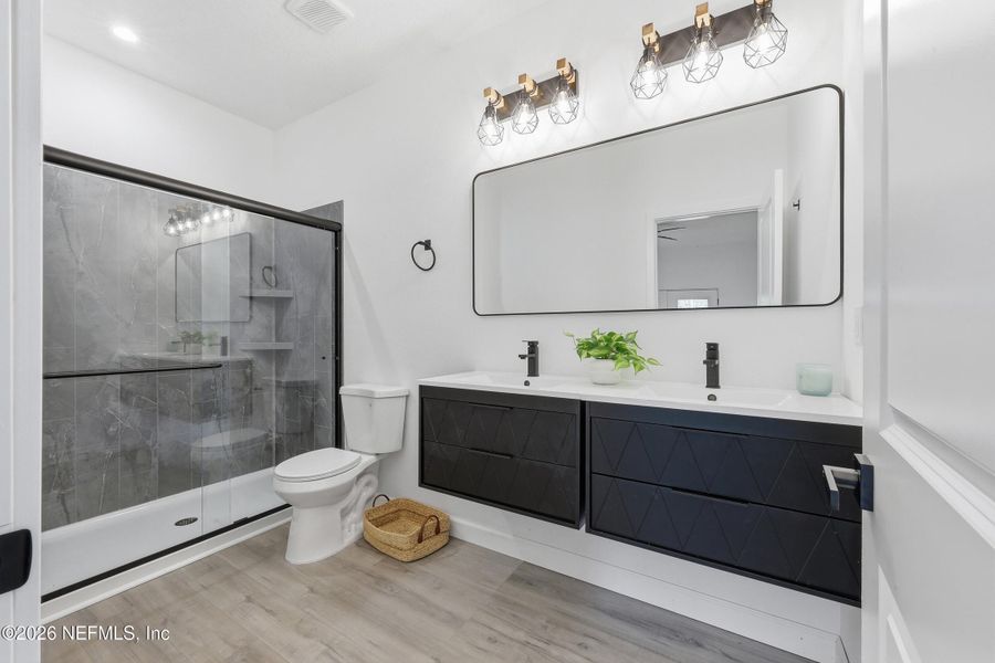 Furnished interior view inside a new home in , Orange Park (Image 37).