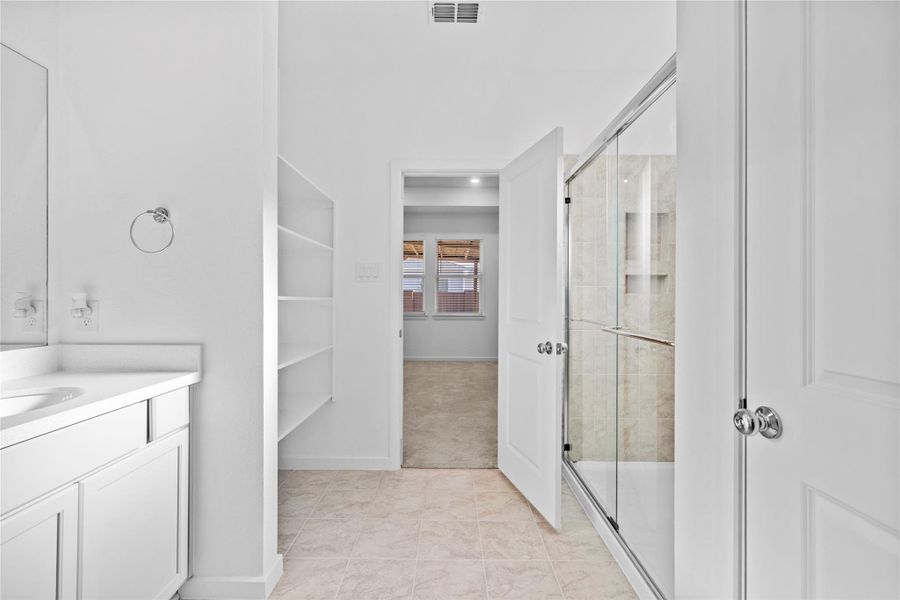 Furnished interior view inside a new home in Avalon at Cypress 40s, Cypress (Image 12).