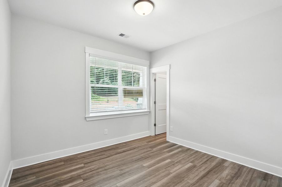 Spacious, unfurnished interior of a new home in Villas at Prestwick, Mooresville (Image 37). Spacious, unfurnished interior of a new home in Villas at Prestwick, Mooresville (Image 37).