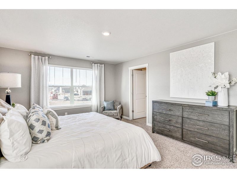 Furnished interior view inside a new home in Hansen Farm, Fort Collins (Image 12).