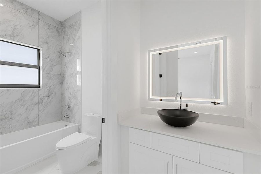 Furnished interior view inside a new home in , Port Charlotte (Image 19).