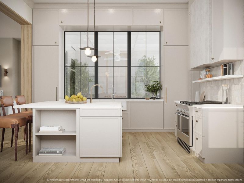 Furnished interior view inside a new home in , Charleston (Image 16).