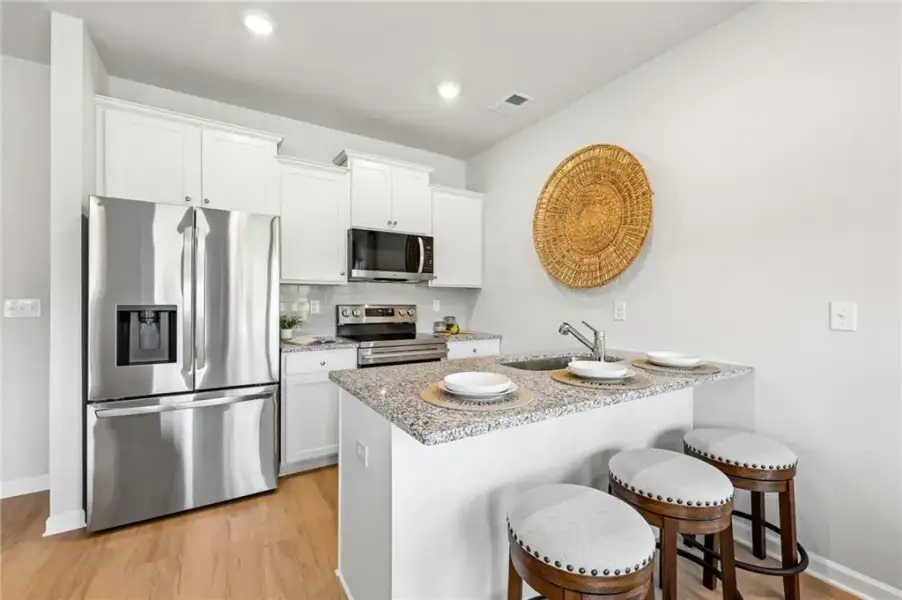 Furnished interior view inside a new home in , Fairburn (Image 7).