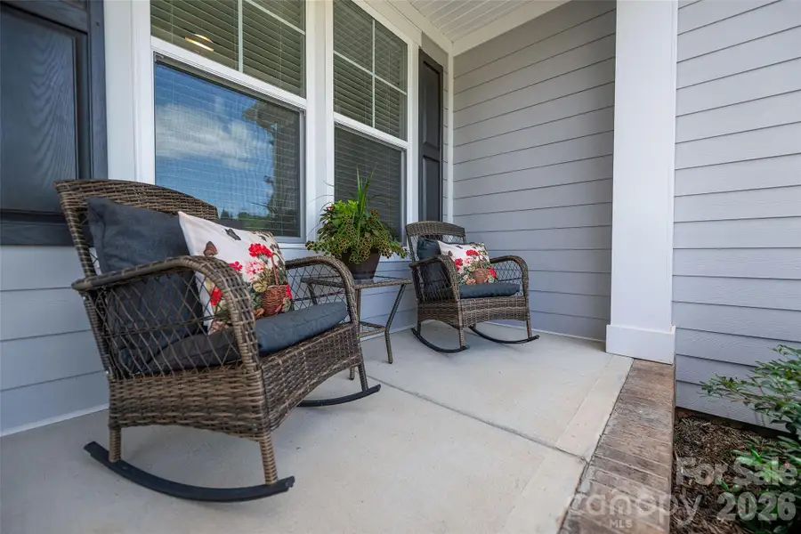 Exterior details and patio area of a home in , Clover (Image 23).