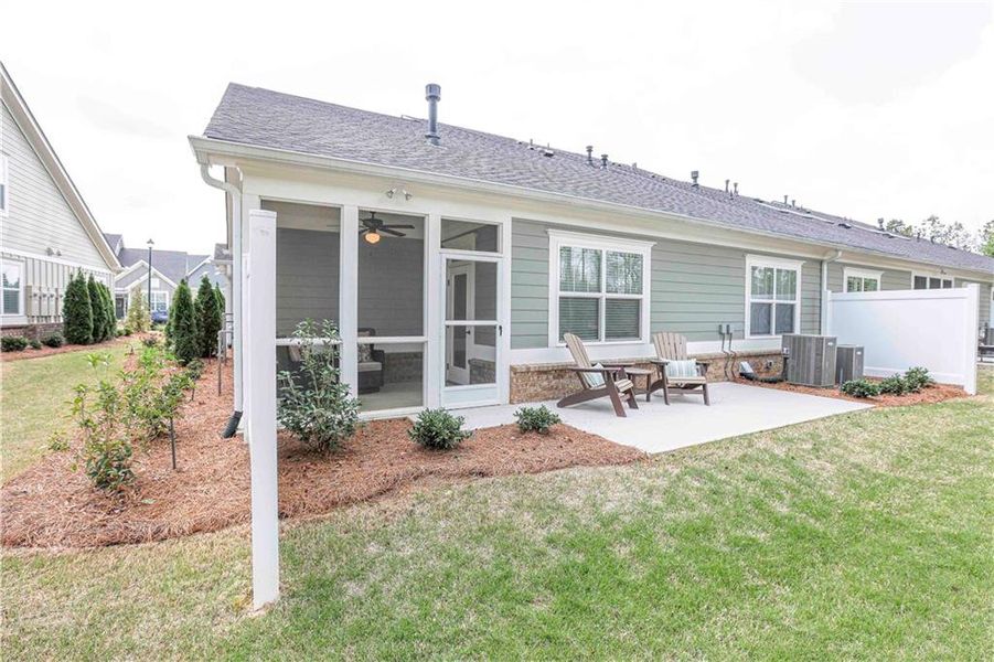 Exterior details and patio area of a home in , Cumming (Image 29). Exterior details and patio area of a home in , Cumming (Image 29).