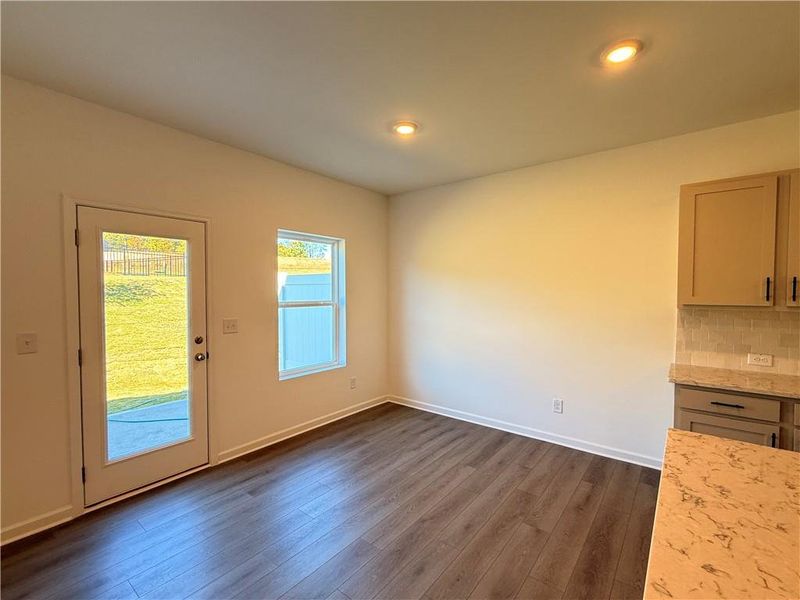 Spacious, unfurnished interior of a new home in Leydenview, Mableton (Image 34). Spacious, unfurnished interior of a new home in Leydenview, Mableton (Image 34).