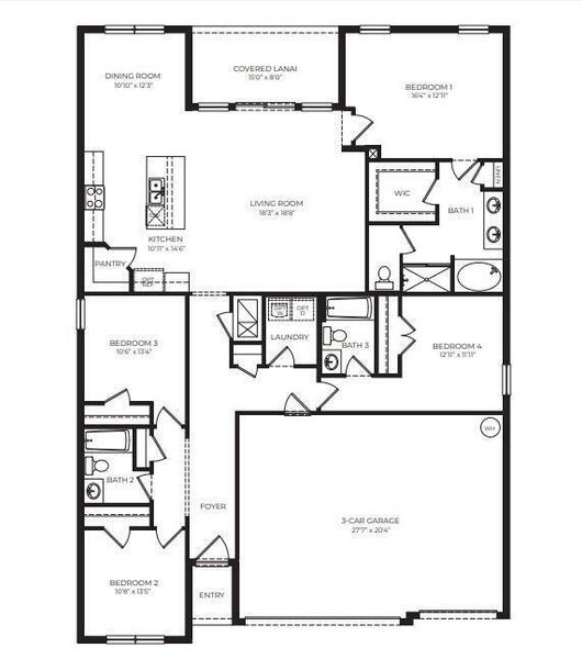 Madison Floorplan