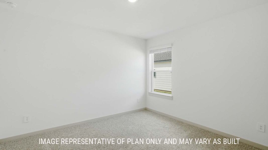 Representative unfurnished interior of a home built from the Lakeway by D.R. Horton in Reserve at Mallard Lakes, Orange (Image 23).