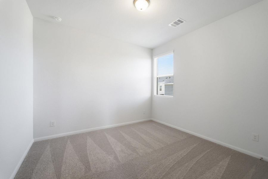 Spacious, unfurnished interior of a new home in Municipal Drive Townhomes, Leander (Image 21). Spacious, unfurnished interior of a new home in Municipal Drive Townhomes, Leander (Image 21).