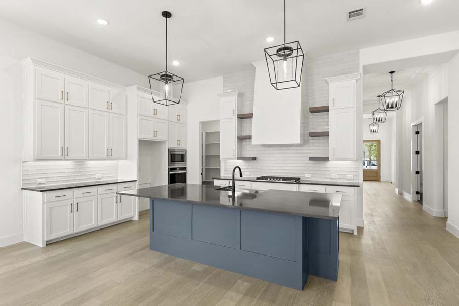 Representative furnished interior of a home built from the 5022 by Tradition Homes in Lakewood at Brookhollow – 60′ Lots, Prosper (Image 9).
