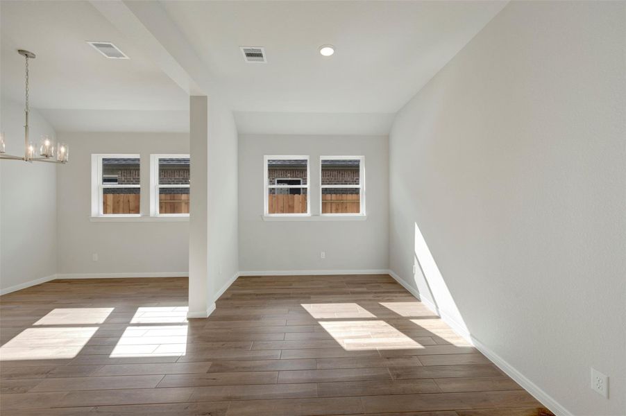 Spacious, unfurnished interior of a new home in Jordan Ranch - Terrace Collection, Fulshear (Image 17).