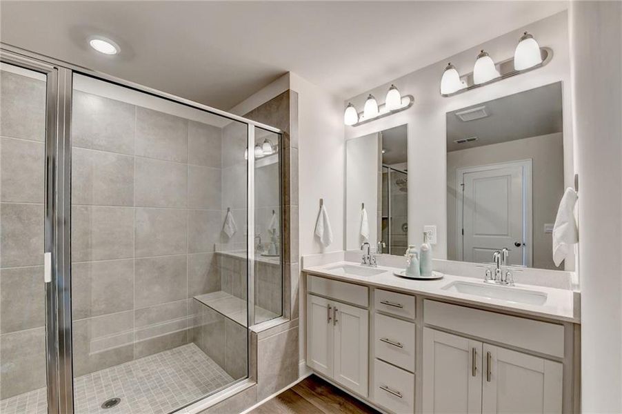 Furnished interior view inside a new home in , Lawrenceville (Image 34).