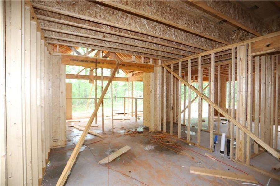 In-progress construction of a new home in , Carrollton, GA (Image 45).
