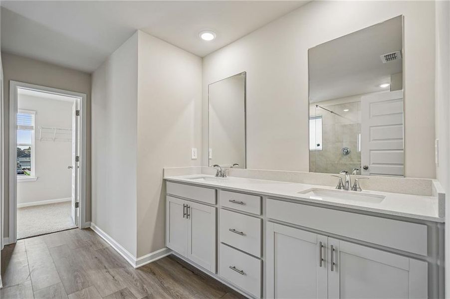 Furnished interior view inside a new home in Martin Springs - Estate Series, Lawrenceville (Image 6).