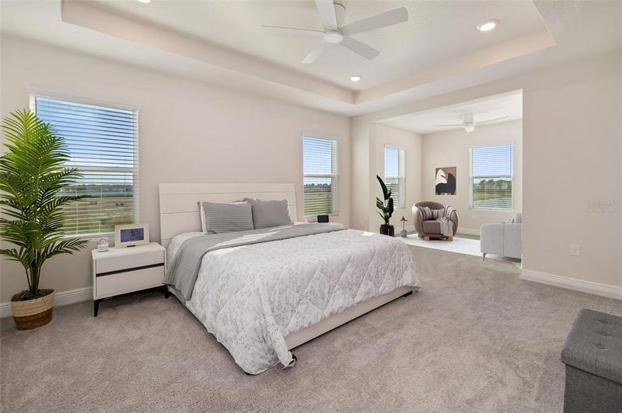 Furnished interior view inside a new home in Star Farms at Lakewood Ranch, Lakewood Ranch (Image 40).