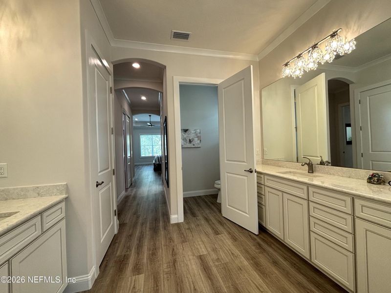 Furnished interior view inside a new home in Nocatee, Ponte Vedra (Image 14).